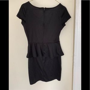 Sleek black casual / formal dress